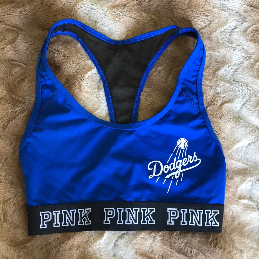Dodgers Sports Bra - PINK